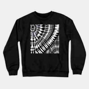 AI tie dye, black and white Crewneck Sweatshirt